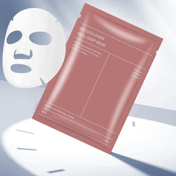 Biodance Bio-Collagen Deep Moisturizing Night Mask – Strengthens Skin Barrier, Imported Collagen Formula, 4 Sheets per Pack
