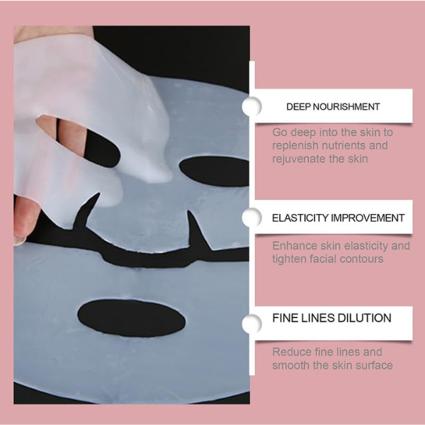 Biodance Bio-Collagen Deep Moisturizing Night Mask – Strengthens Skin Barrier, Imported Collagen Formula, 4 Sheets per Pack