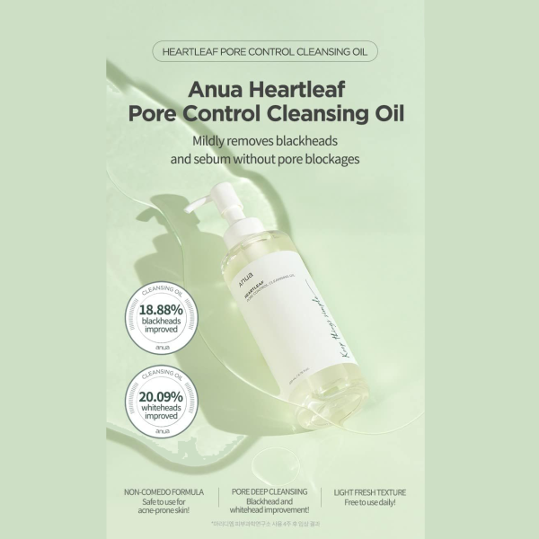 ANUA Heartleaf Pore Control Cleansing Oil